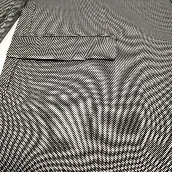 Calvin Klein mens slim fit sport Coat blazer jacket Grey wool 48XL - Picture 2 of 8